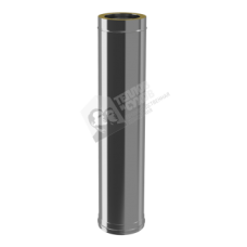 Труба термо L1000 d115/200 мм элемент дымохода 