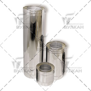 Сэндвич d200/300 L=500(оцинк) элемент дымохода