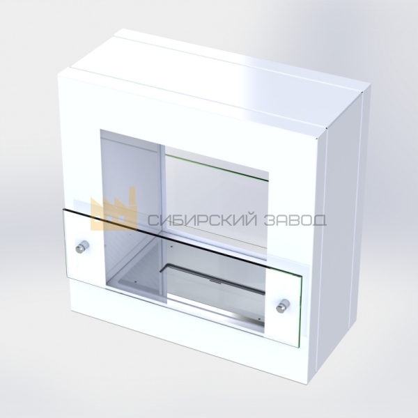 Cube White c прозрачными стеклами
