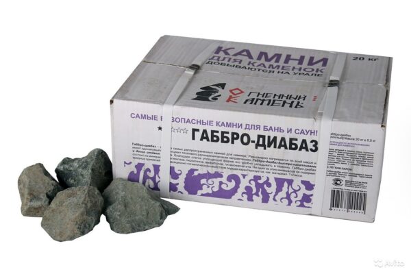 Габбро-диабаз колотый 20 кг
