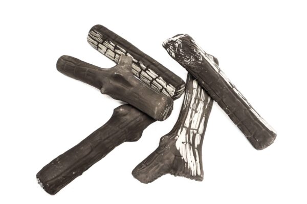 Керамические дрова обгорелые ZeFire - 5 шт