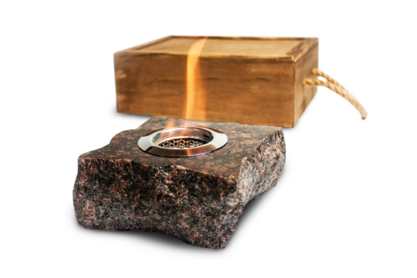 Подарочный настольный биокамин Rock ZeFire
